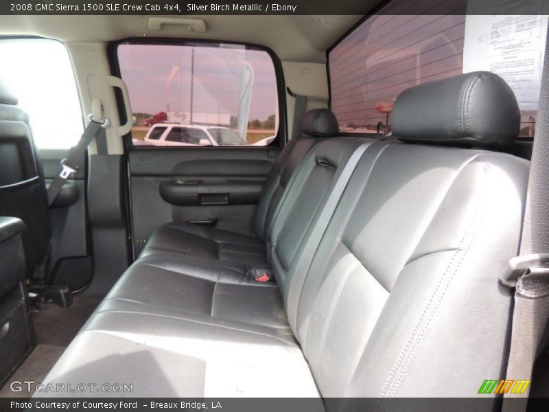 Silver Birch Metallic / Ebony 2008 GMC Sierra 1500 SLE Crew Cab 4x4