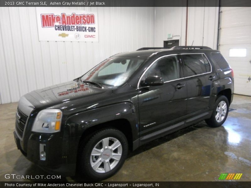 Ashen Gray Metallic / Jet Black 2013 GMC Terrain SLE