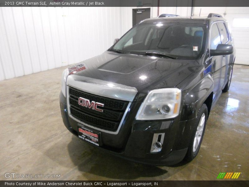 Ashen Gray Metallic / Jet Black 2013 GMC Terrain SLE