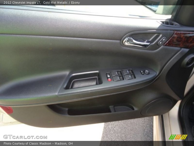 Gold Mist Metallic / Ebony 2012 Chevrolet Impala LT