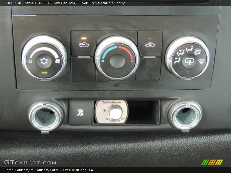 Silver Birch Metallic / Ebony 2008 GMC Sierra 1500 SLE Crew Cab 4x4