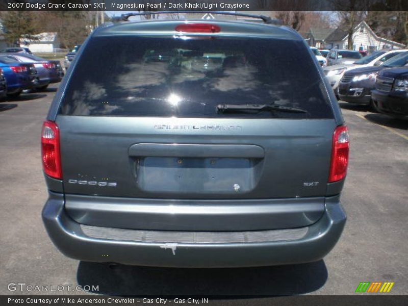 Magnesium Pearl / Dark Khaki/Light Graystone 2007 Dodge Grand Caravan SXT
