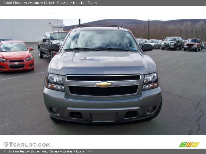 Graystone Metallic / Ebony 2008 Chevrolet Avalanche LS 4x4