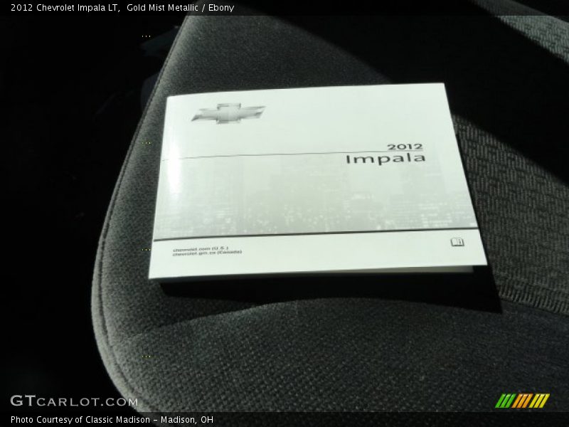 Gold Mist Metallic / Ebony 2012 Chevrolet Impala LT
