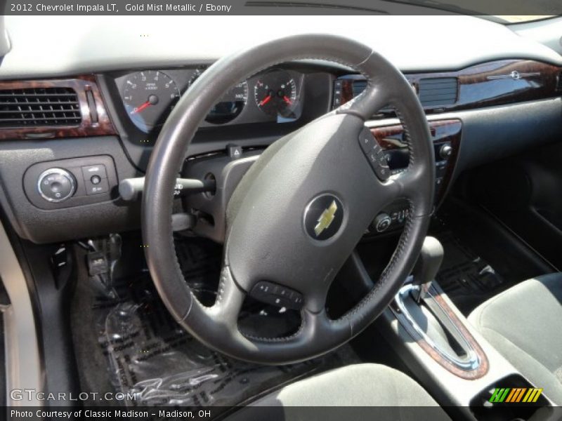 Gold Mist Metallic / Ebony 2012 Chevrolet Impala LT