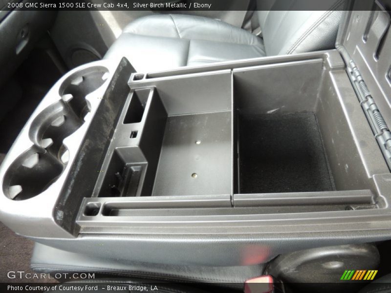 Silver Birch Metallic / Ebony 2008 GMC Sierra 1500 SLE Crew Cab 4x4