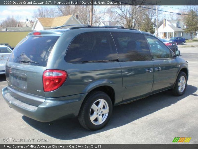 Magnesium Pearl / Dark Khaki/Light Graystone 2007 Dodge Grand Caravan SXT