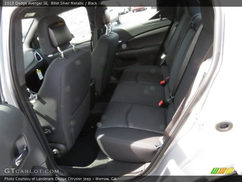 Billet Silver Metallic / Black 2013 Dodge Avenger SE