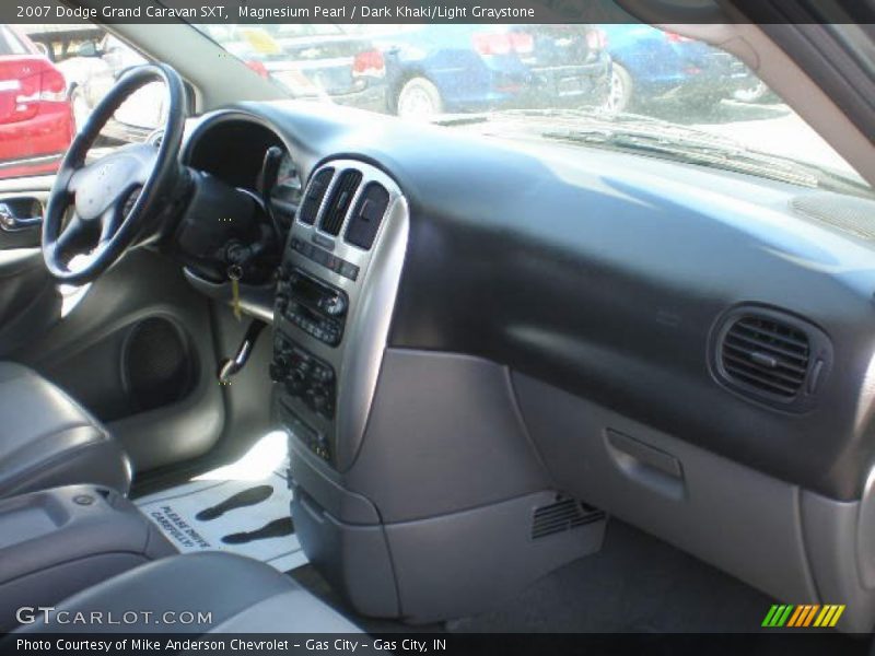Magnesium Pearl / Dark Khaki/Light Graystone 2007 Dodge Grand Caravan SXT