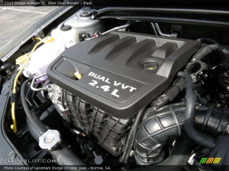 Billet Silver Metallic / Black 2013 Dodge Avenger SE