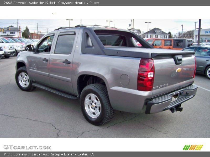 Graystone Metallic / Ebony 2008 Chevrolet Avalanche LS 4x4