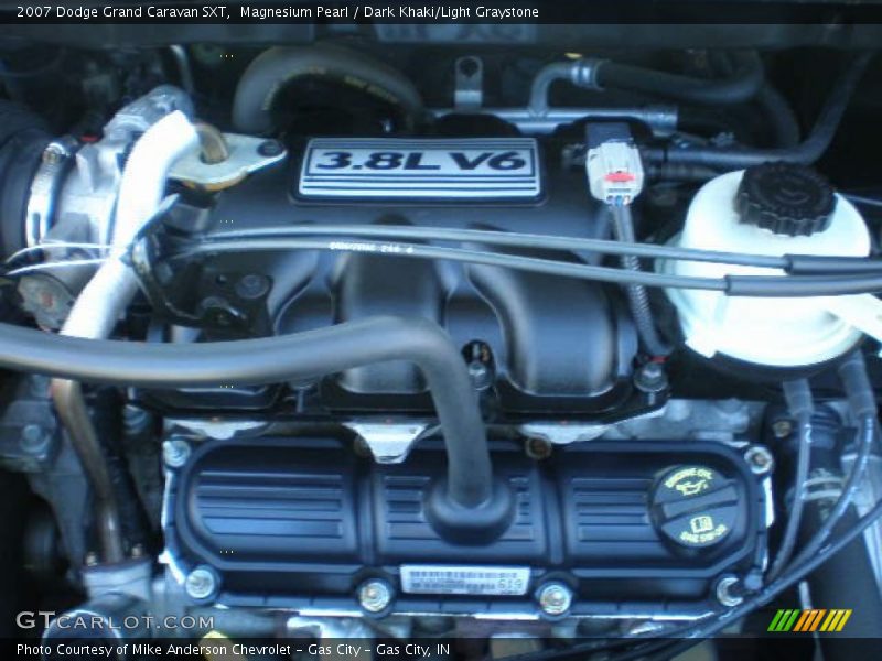Magnesium Pearl / Dark Khaki/Light Graystone 2007 Dodge Grand Caravan SXT