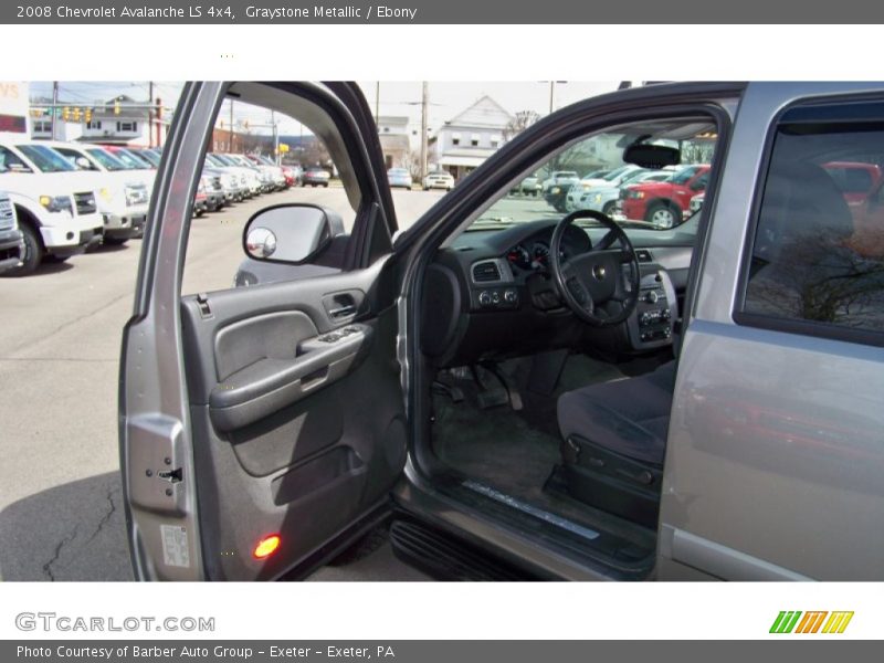Graystone Metallic / Ebony 2008 Chevrolet Avalanche LS 4x4