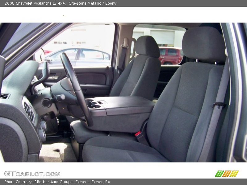 Graystone Metallic / Ebony 2008 Chevrolet Avalanche LS 4x4