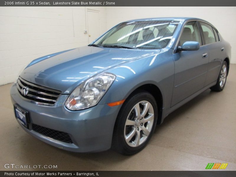 Lakeshore Slate Blue Metallic / Stone 2006 Infiniti G 35 x Sedan