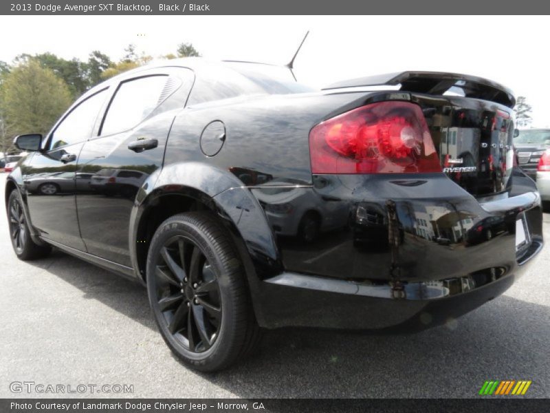 Black / Black 2013 Dodge Avenger SXT Blacktop