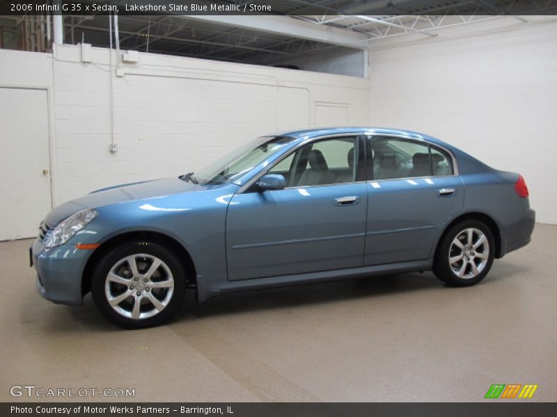  2006 G 35 x Sedan Lakeshore Slate Blue Metallic