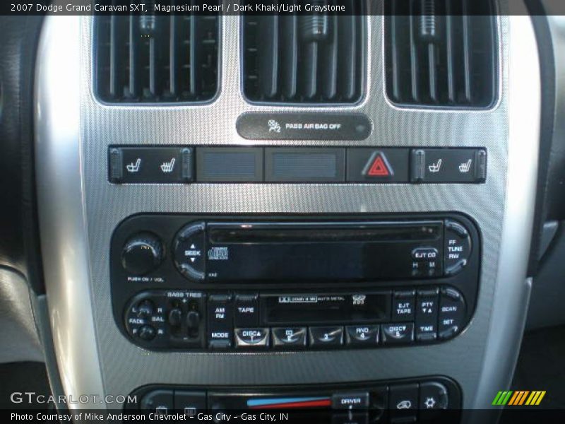 Magnesium Pearl / Dark Khaki/Light Graystone 2007 Dodge Grand Caravan SXT