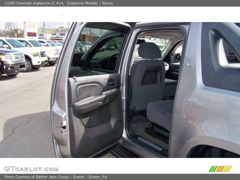 Graystone Metallic / Ebony 2008 Chevrolet Avalanche LS 4x4