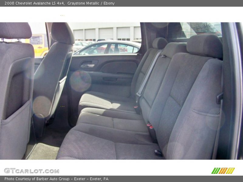 Graystone Metallic / Ebony 2008 Chevrolet Avalanche LS 4x4
