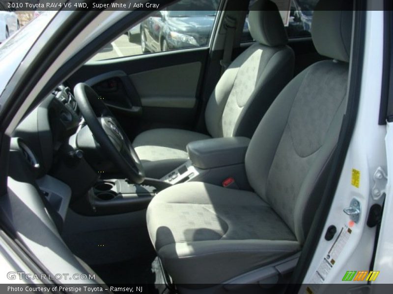 Super White / Ash Gray 2010 Toyota RAV4 V6 4WD