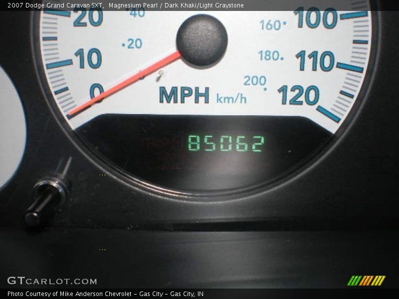 Magnesium Pearl / Dark Khaki/Light Graystone 2007 Dodge Grand Caravan SXT
