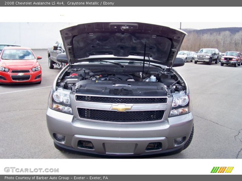 Graystone Metallic / Ebony 2008 Chevrolet Avalanche LS 4x4