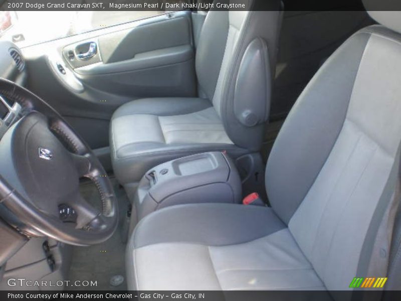 Magnesium Pearl / Dark Khaki/Light Graystone 2007 Dodge Grand Caravan SXT