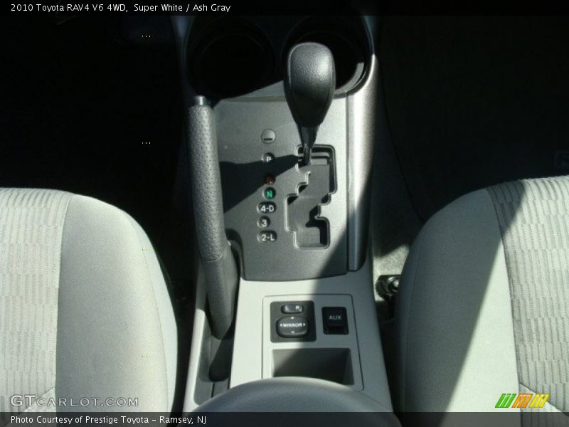 Super White / Ash Gray 2010 Toyota RAV4 V6 4WD