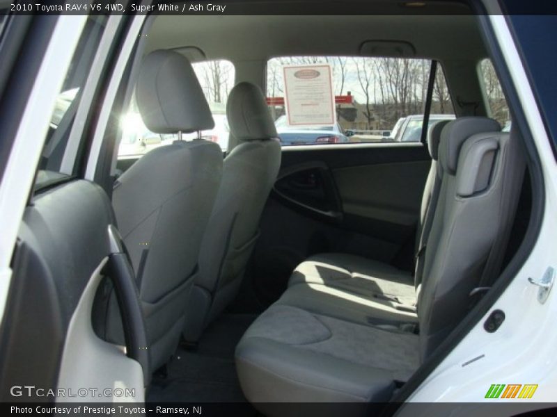 Super White / Ash Gray 2010 Toyota RAV4 V6 4WD