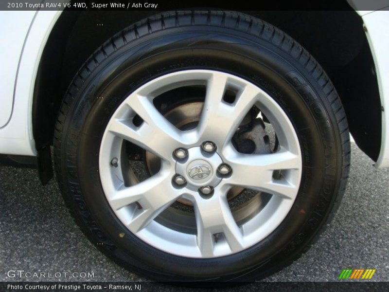Super White / Ash Gray 2010 Toyota RAV4 V6 4WD