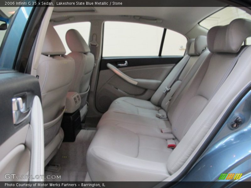 Rear Seat of 2006 G 35 x Sedan