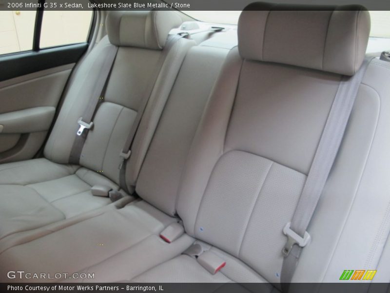 Lakeshore Slate Blue Metallic / Stone 2006 Infiniti G 35 x Sedan
