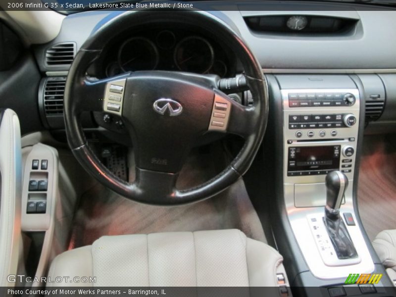 Dashboard of 2006 G 35 x Sedan