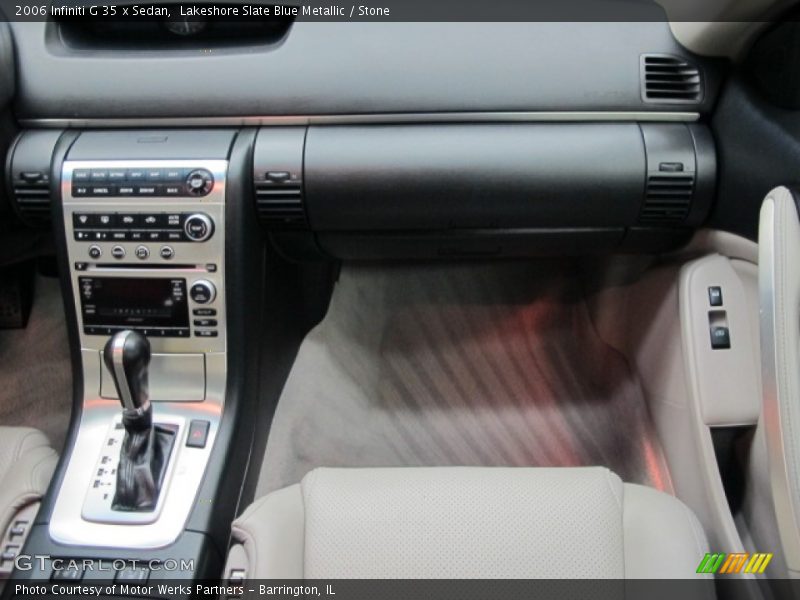 Lakeshore Slate Blue Metallic / Stone 2006 Infiniti G 35 x Sedan