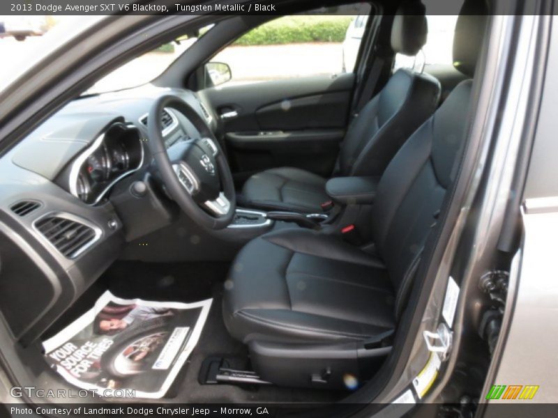 Tungsten Metallic / Black 2013 Dodge Avenger SXT V6 Blacktop