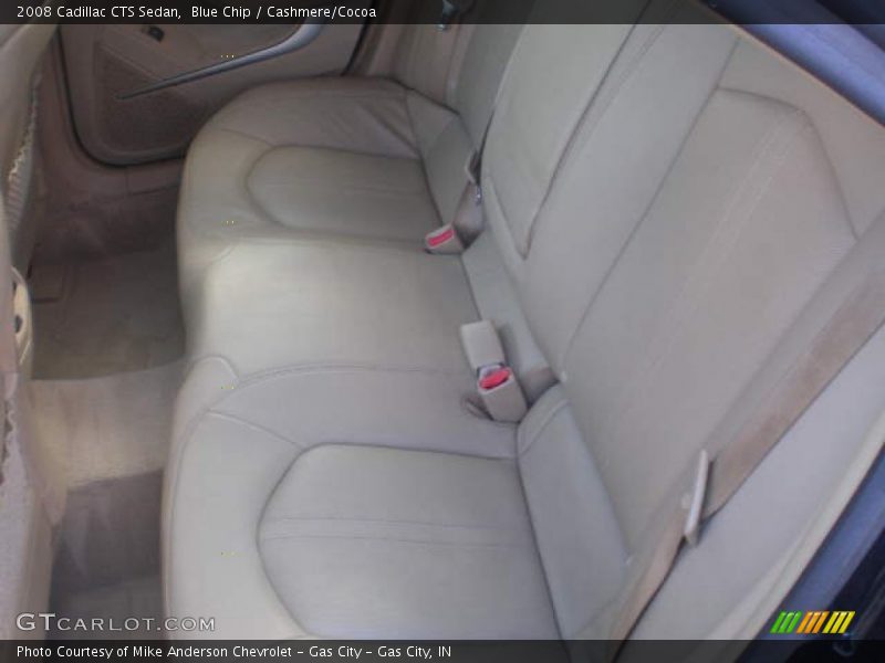 Blue Chip / Cashmere/Cocoa 2008 Cadillac CTS Sedan