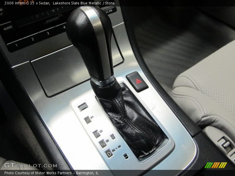  2006 G 35 x Sedan 5 Speed Automatic Shifter