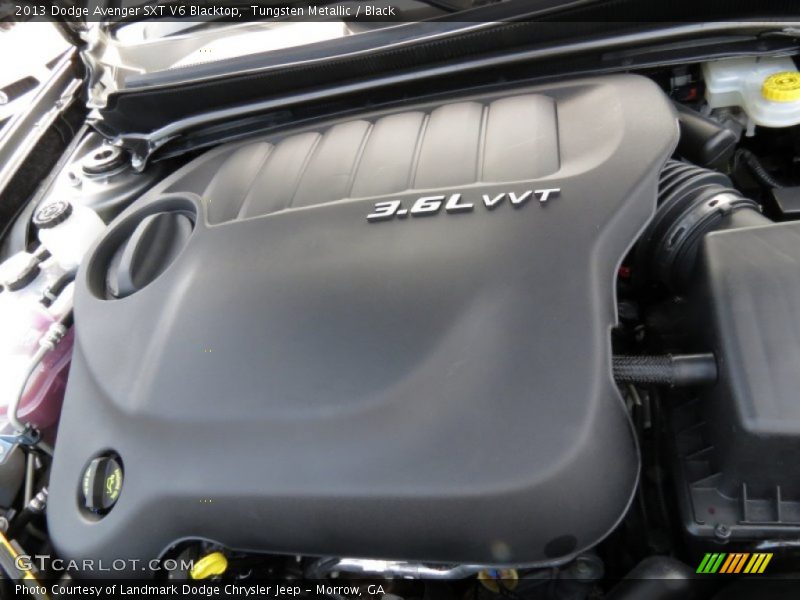 Tungsten Metallic / Black 2013 Dodge Avenger SXT V6 Blacktop