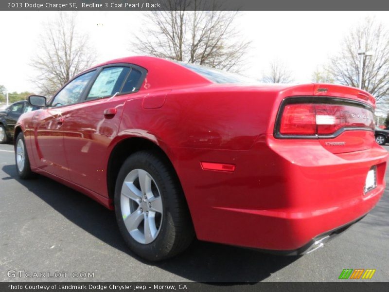 Redline 3 Coat Pearl / Black 2013 Dodge Charger SE
