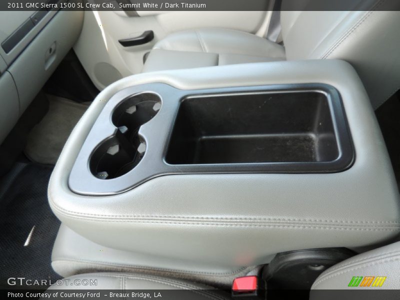 Summit White / Dark Titanium 2011 GMC Sierra 1500 SL Crew Cab