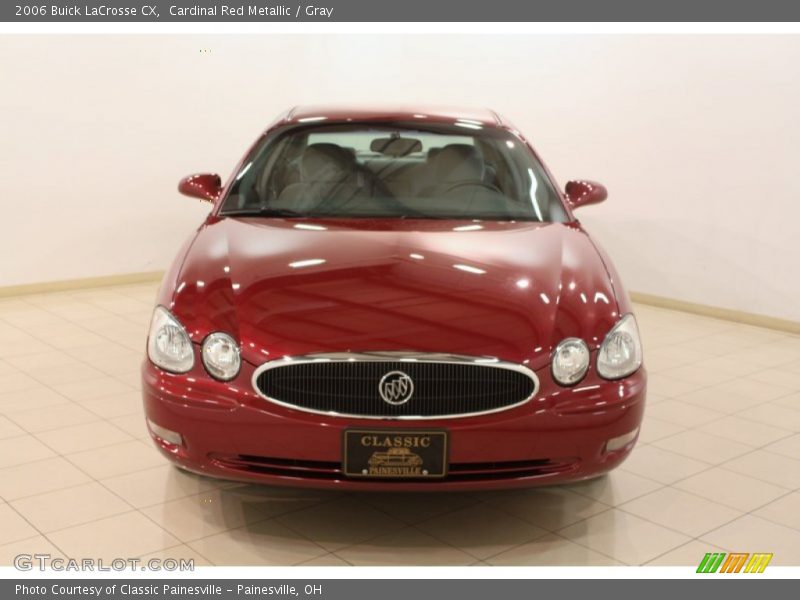 Cardinal Red Metallic / Gray 2006 Buick LaCrosse CX