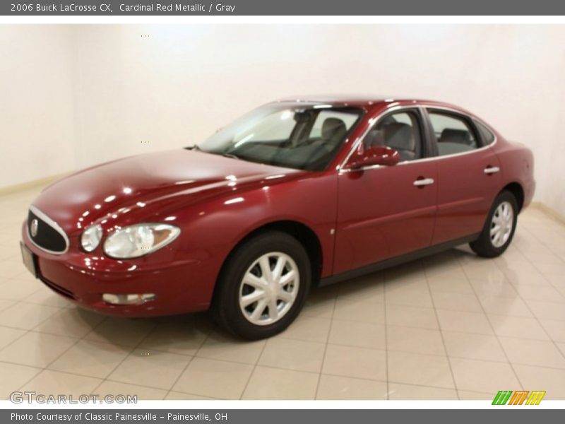 Cardinal Red Metallic / Gray 2006 Buick LaCrosse CX