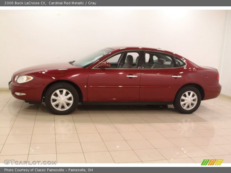 Cardinal Red Metallic / Gray 2006 Buick LaCrosse CX