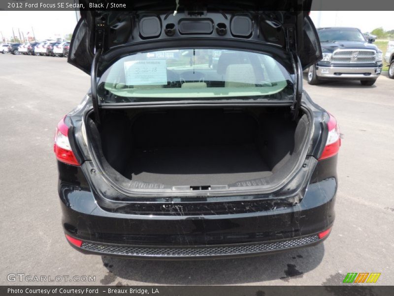Black / Stone 2012 Ford Focus SE Sedan