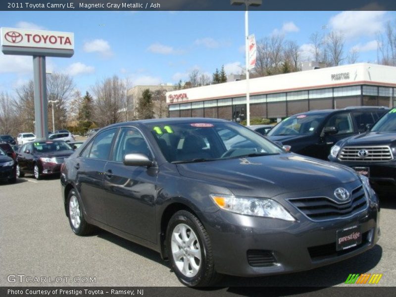 Magnetic Gray Metallic / Ash 2011 Toyota Camry LE