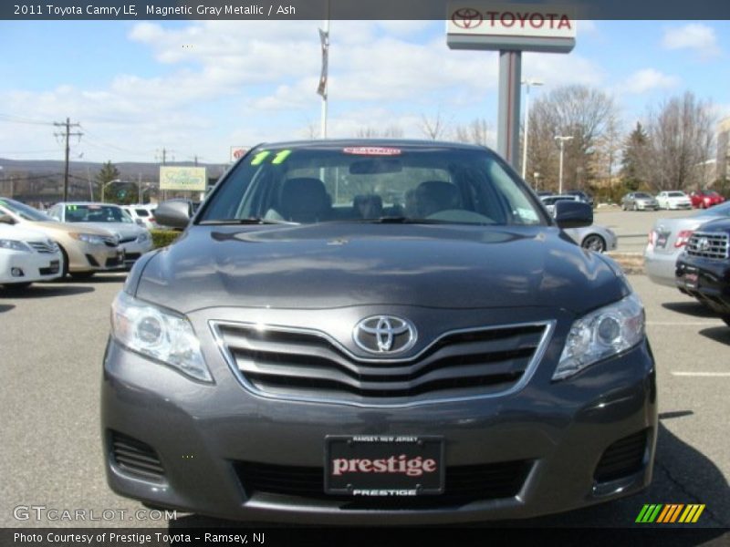 Magnetic Gray Metallic / Ash 2011 Toyota Camry LE