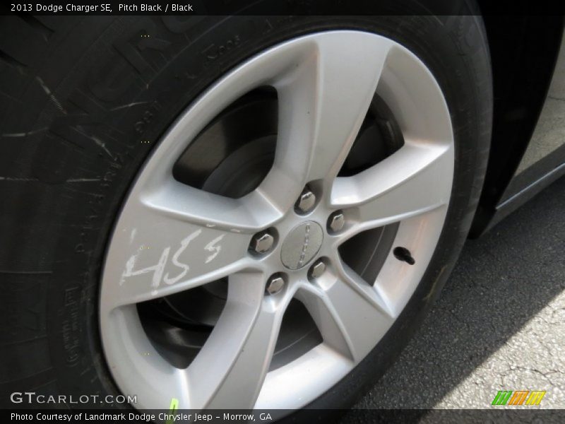 Pitch Black / Black 2013 Dodge Charger SE