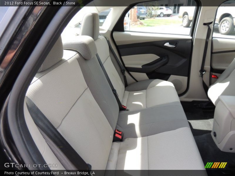 Black / Stone 2012 Ford Focus SE Sedan