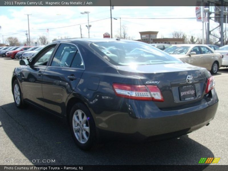 Magnetic Gray Metallic / Ash 2011 Toyota Camry LE